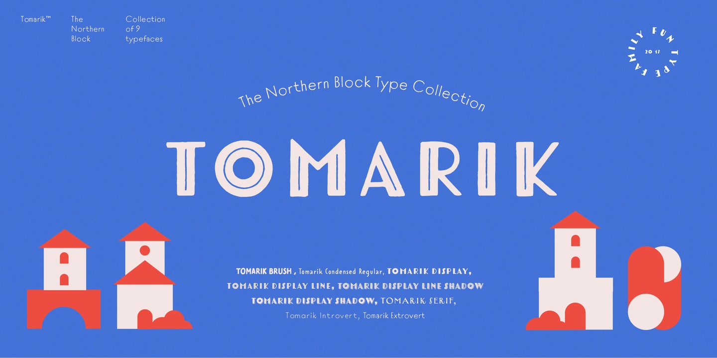 Przykład czcionki Tomarik Serif